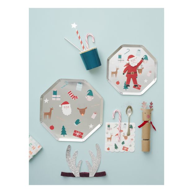 Platos de cartón Navidad - Set de 8-product