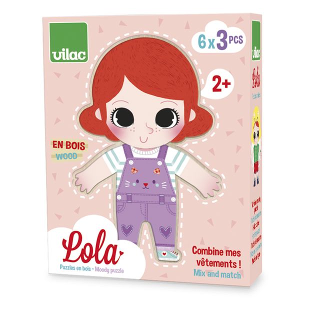 Puzzle de madera Viste a Lola-product