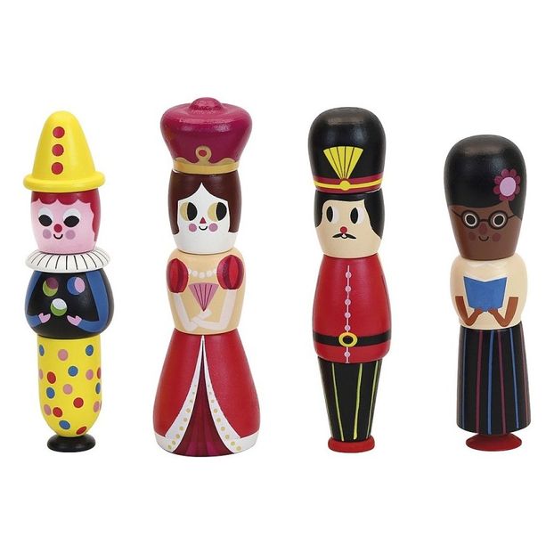 Muñecos magnéticos de madera-product
