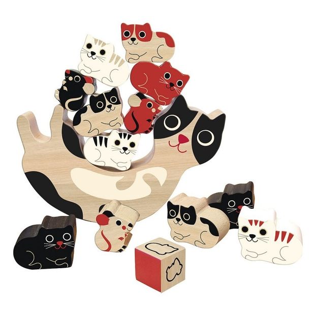Jeu d'équilibre Catyminy en bois-product