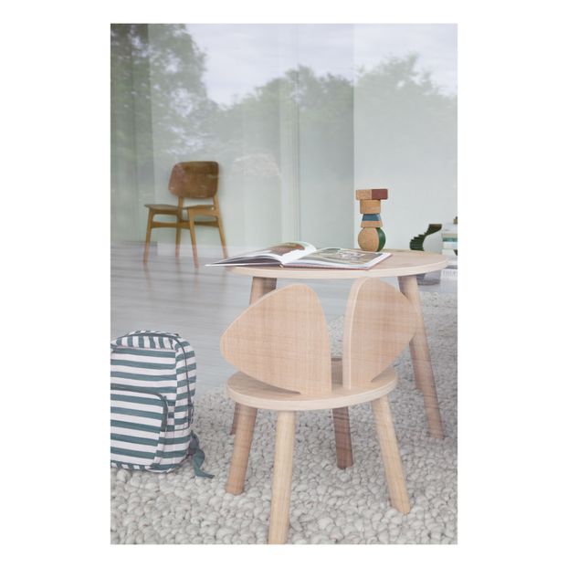 Mouse table in oak-product