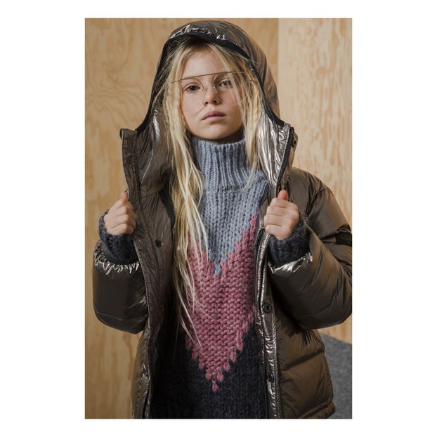 Vanity Oversized Soft Colourblock Jumper-product