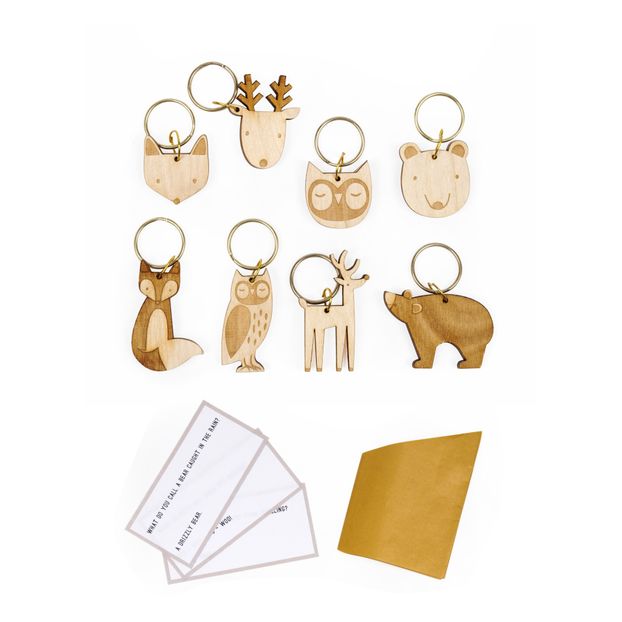 Forest Surprise Christmas Crackers - Set of 8-product