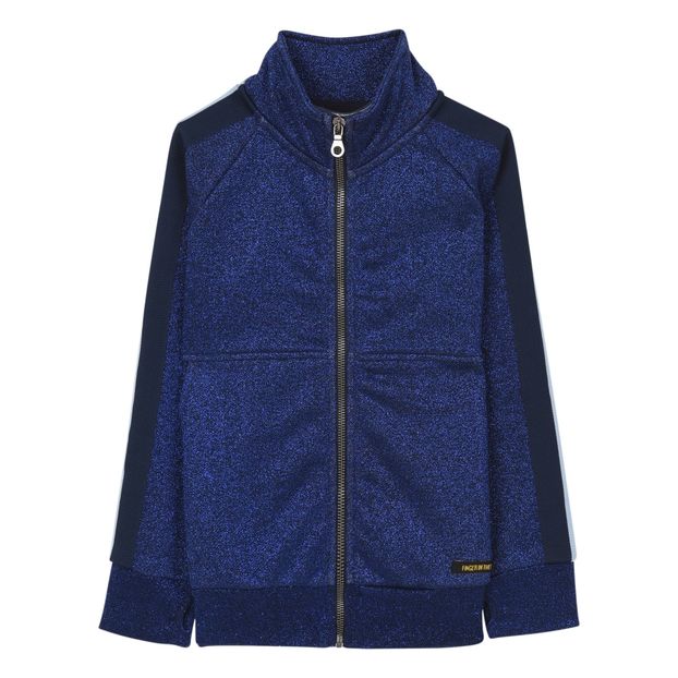 Sudadera con purpurina y cremallera Stark-product
