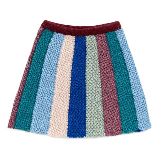 Striped Baby Alpaca Skirt-product
