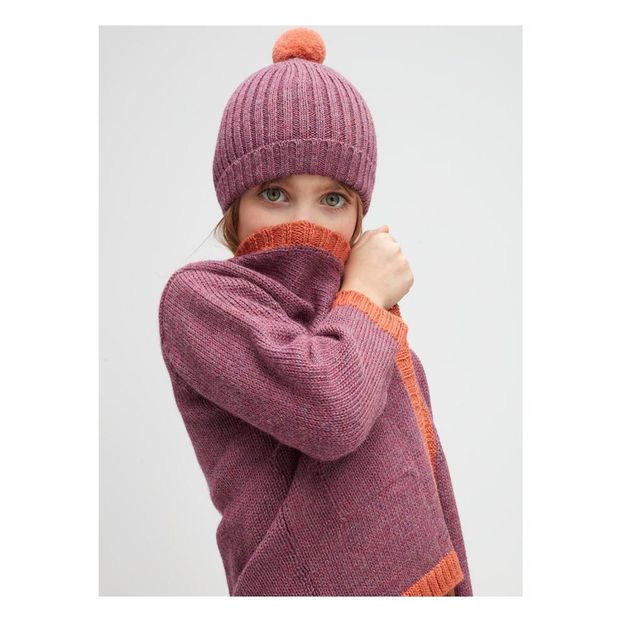 Baby Alpaca Pompom Beanie Hat-product