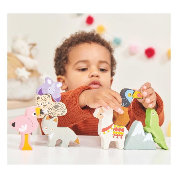 Andean Animals Stackign Tower-product