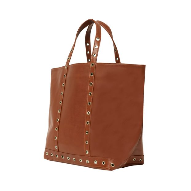 Tote medio in pelle Oeillets-product