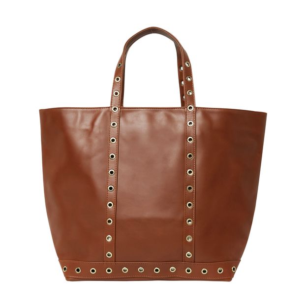 Tote medio in pelle Oeillets-product