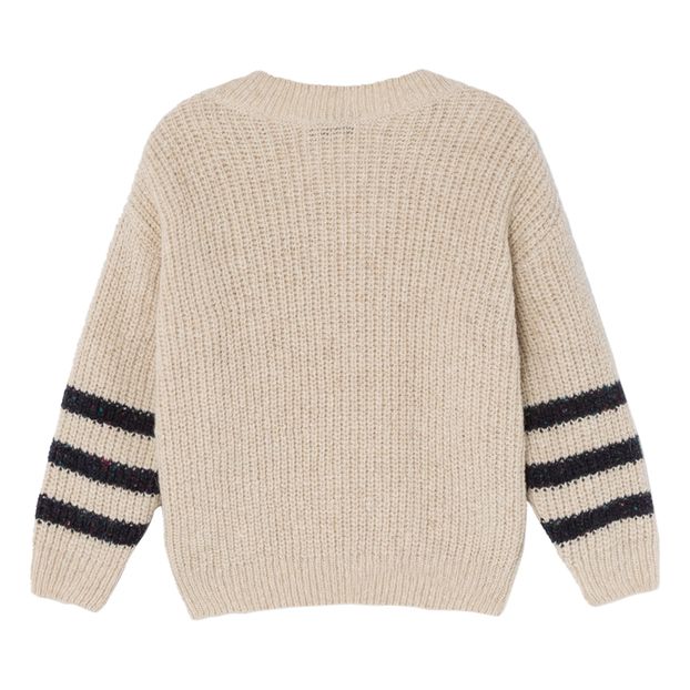 Striped Sleeve Jumper-product