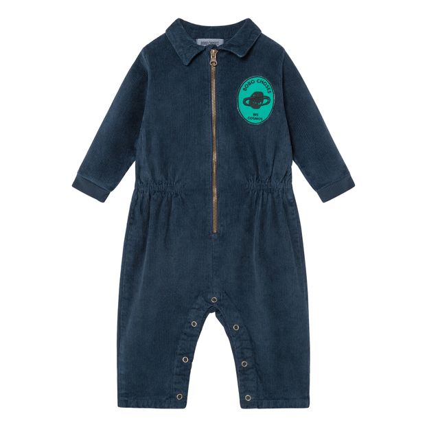 Velvet Zipper Jumpsuit-product