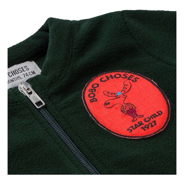 Fleece-Sweatshirt mit Reißverschluss-product