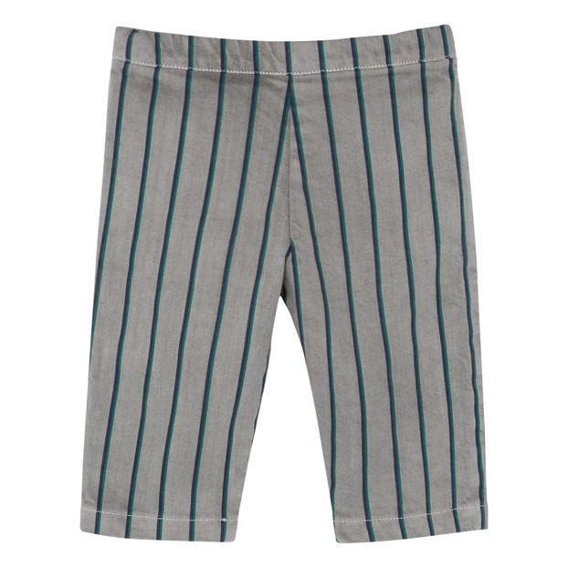 Pantaloni in cotone a righe-product