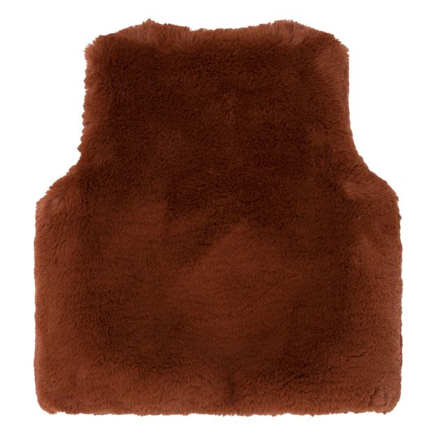 Giacca senza maniche finta pelliccia-product