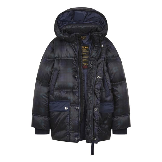 Anorak de cuadros de plumón Snowcamp-product