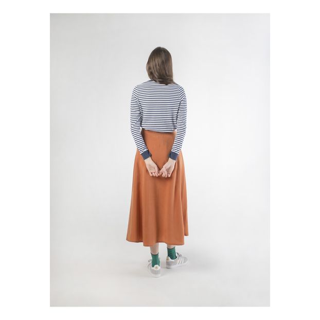 T-shirt Rayé Boutonné Collection Femme-product