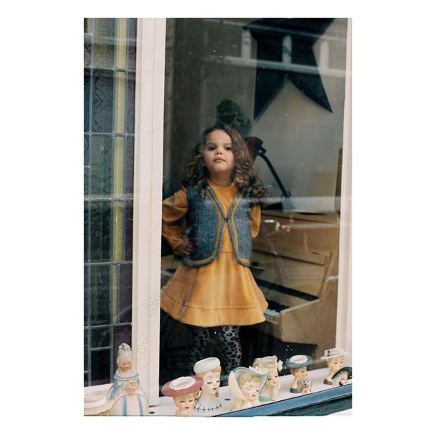 Golden Velvet Dress-product
