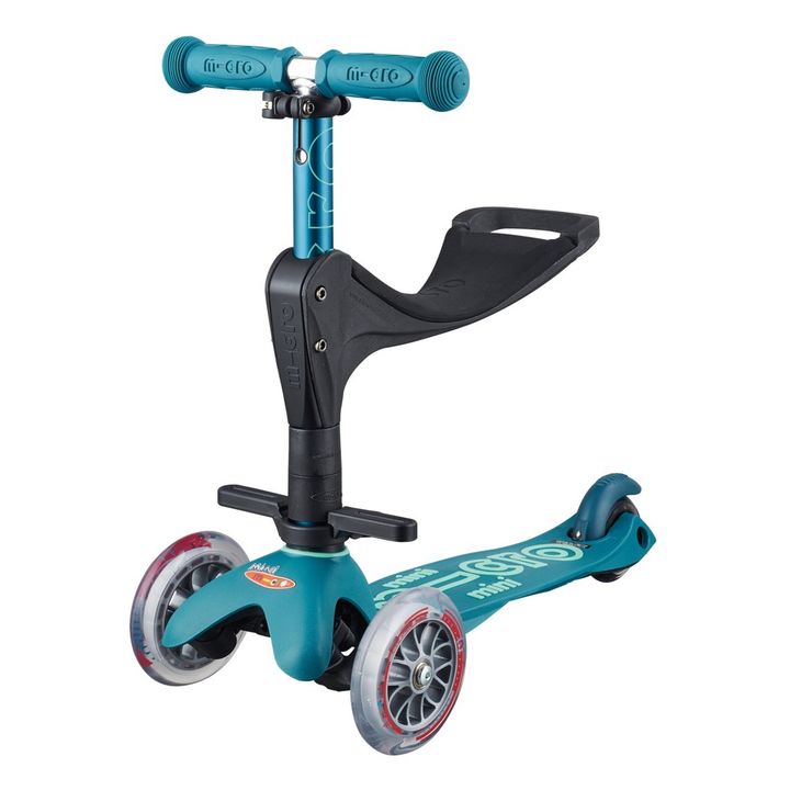 Patinete Mini Micro 3 en 1 Deluxe Plus Azul Glaciar- Imagen del producto n°3