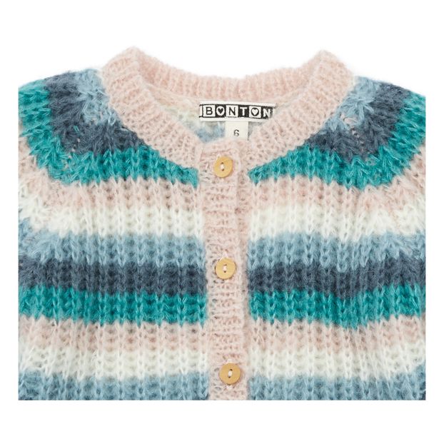 Cardigan Mohair Rayé-product