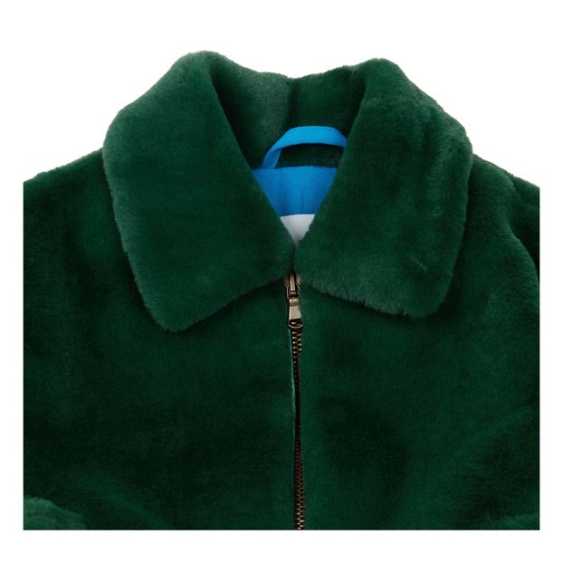 February Faux Fur Bomber Jacket-product