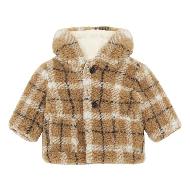 Manteau Bouclettes Capuche-product