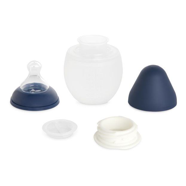 Biberon en silicone médical et tétine physiologique-product