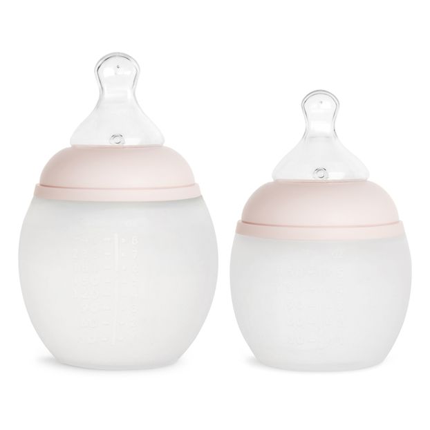 Biberon en silicone médical et tétine physiologique-product