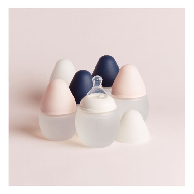 Biberon en silicone médical et tétine physiologique-product