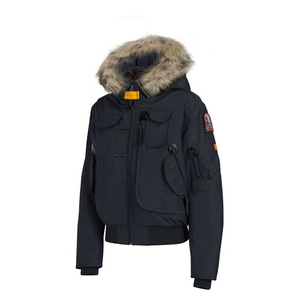 Faux Fur Hooded Gobi Boy Bomber Jacket-product
