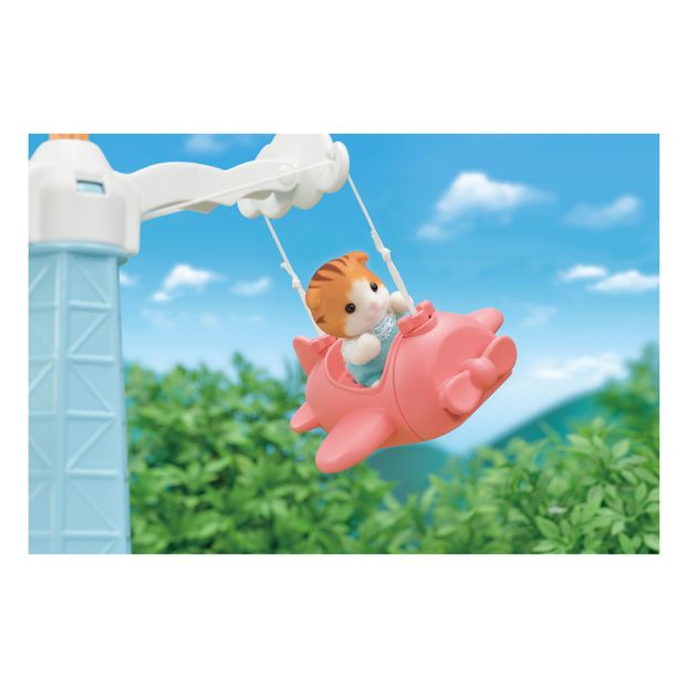 Tiovivo volador y bebé gato-product