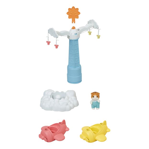Tiovivo volador y bebé gato-product