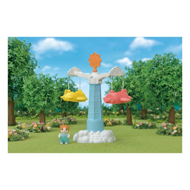 Flying Carousel and Baby Cat Toy-product