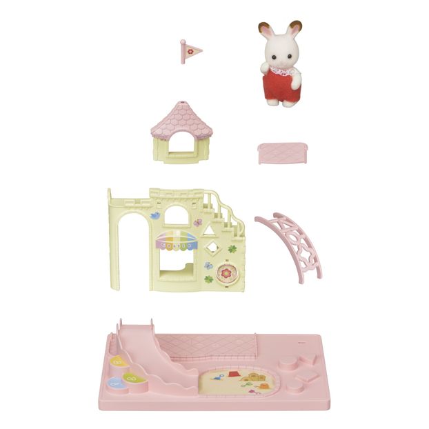 Castillo bebés del bosque y bebé conejo-product