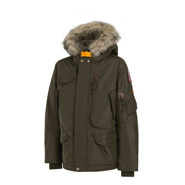 Hooded Fur Parka Right Hand-product