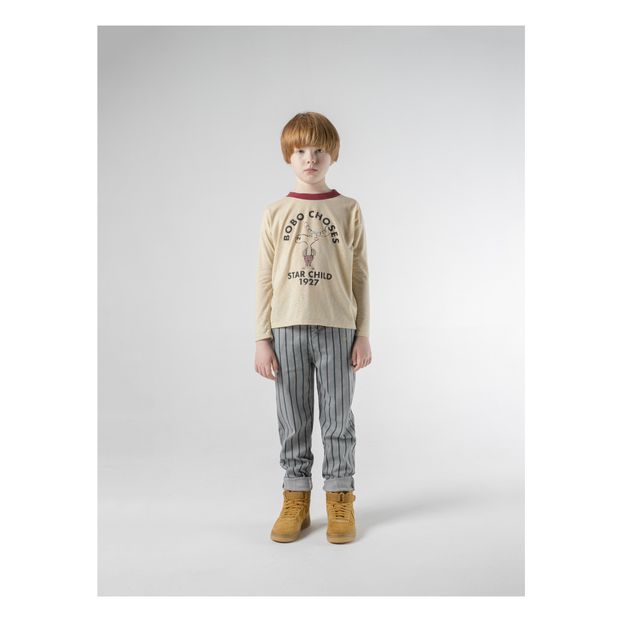 Gerade, gestreifte Jeans-product