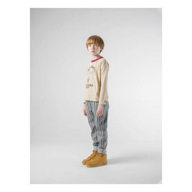 Gerade, gestreifte Jeans-product
