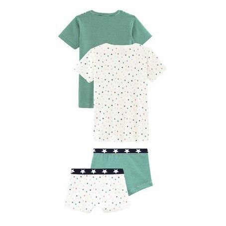 Lot 2 T-Shirts + 2 Boxers Rayure-product
