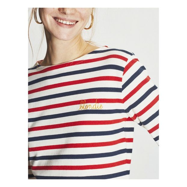T-Shirt Rayé Blondie - Collection Femme --product