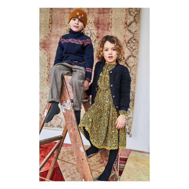 Zhang Bow Leopard Dress-product