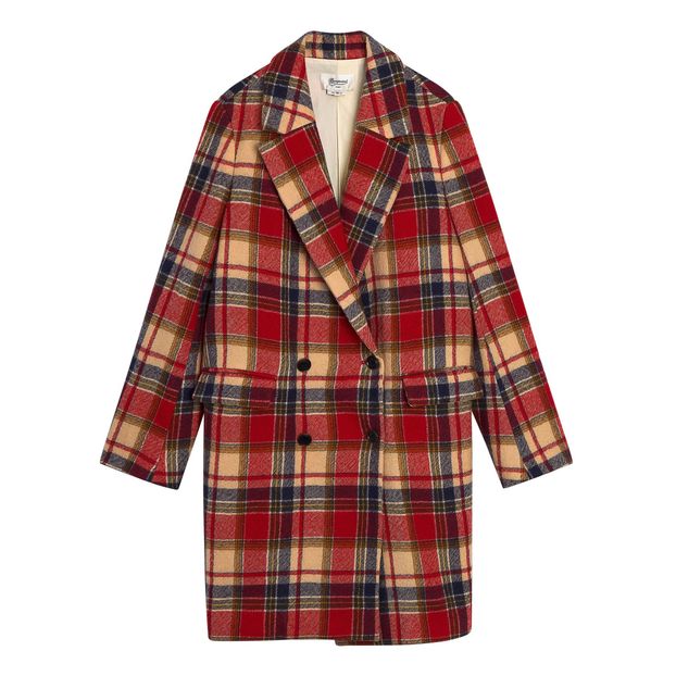 Manteau à Carreaux Monica - Collection Femme --product