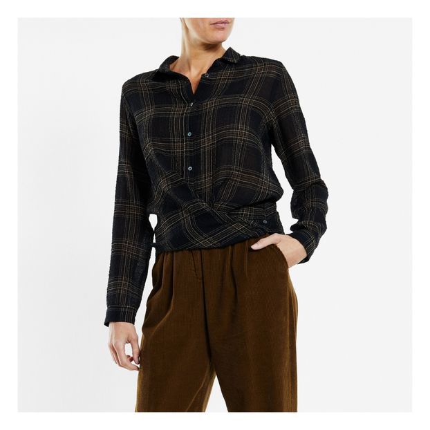 Chemise Carreaux Laine Vierge-product