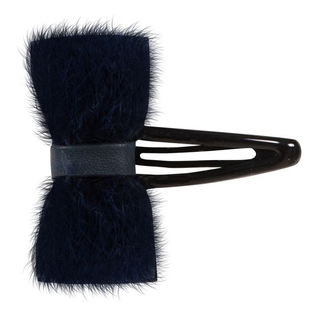 Faux Fur Hair Barrette-product