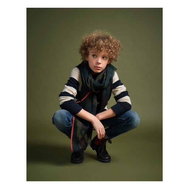 Maglione lana morbida a righe dol-product