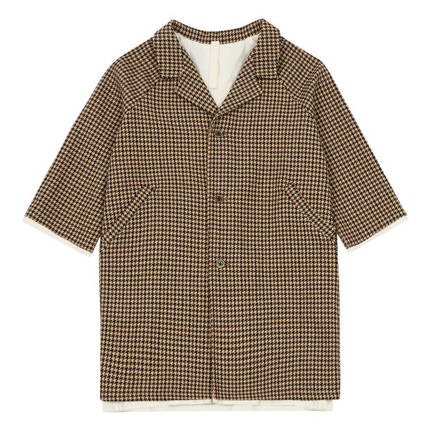 Houndstooth Oversized Coat-product