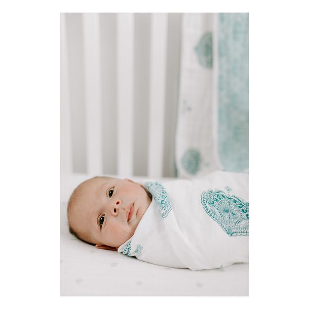 Paisely Maxi Swaddle - Set of 4-product