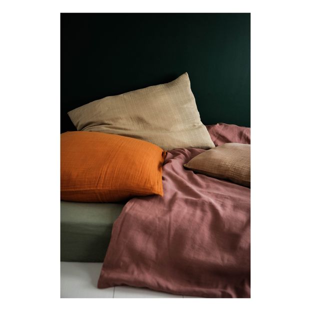 Rye Linen Fitted Sheet-product
