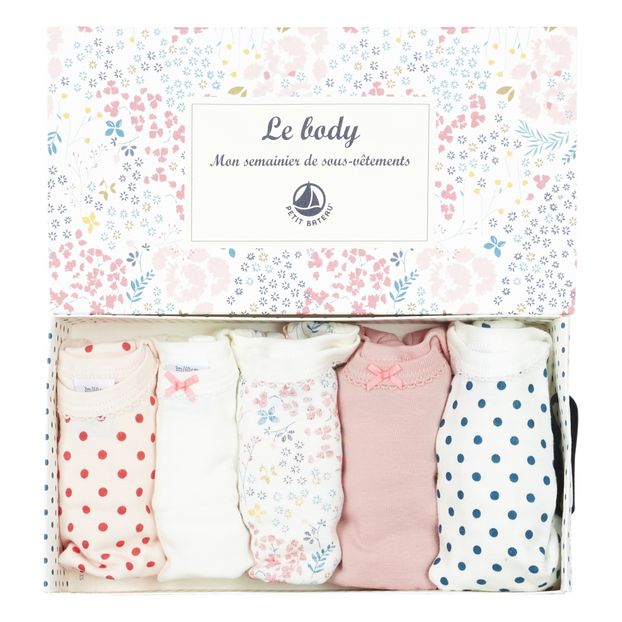 Lot de 5 Bodies Porcelaine-product