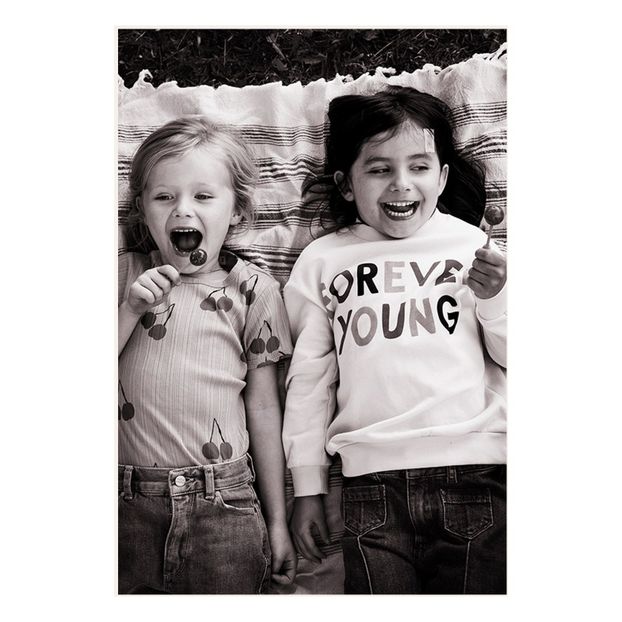 Felpa Forever Young cotone bio-product