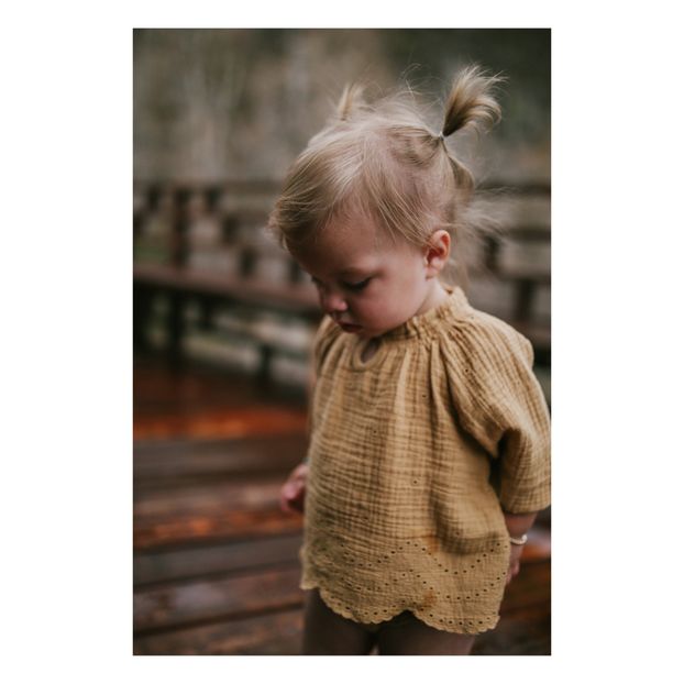 Quincy Eyelet Cotton Crêpe Blouse-product