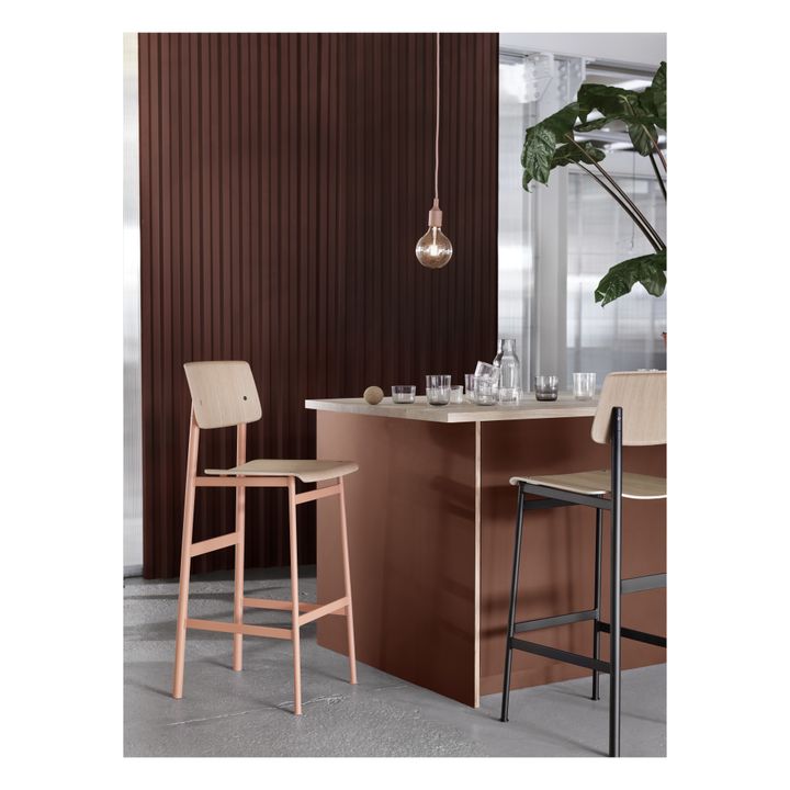 Loft Bar Stool 65 cm | Almond green- Product image n°1